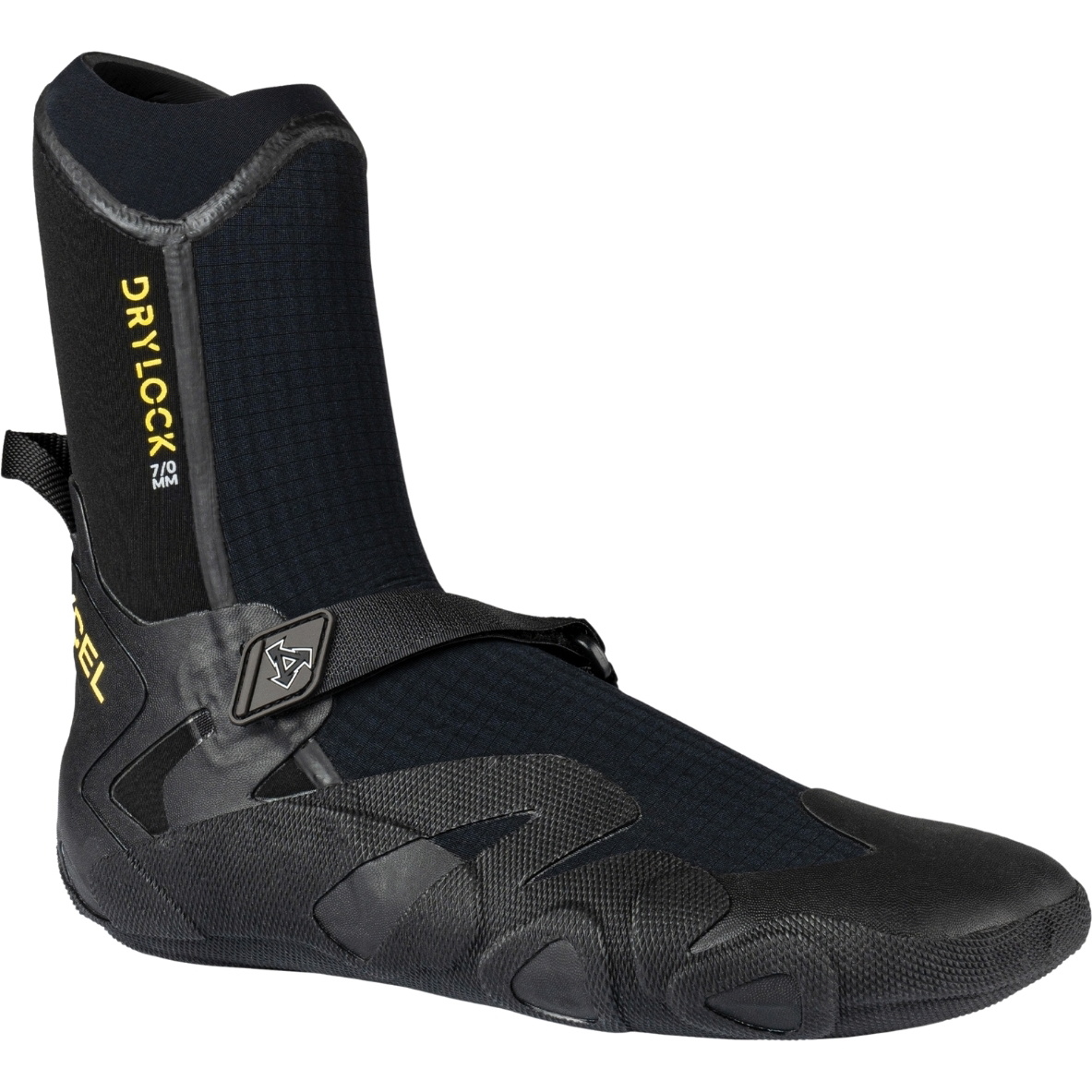 2026 Xcel Drylock 7mm Round Toe Wetsuit Boots ACV79819 - Black / Grey